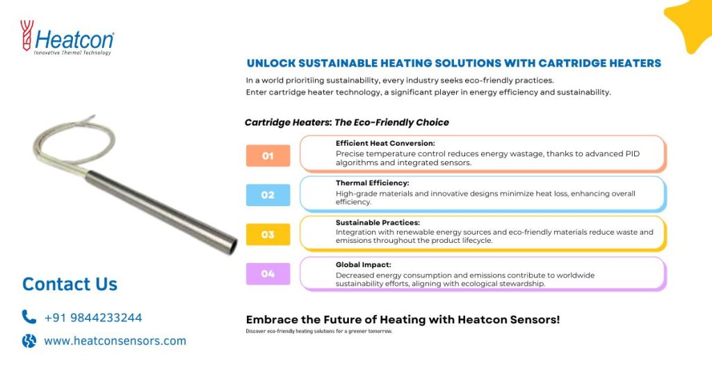 Advanced cartridge heater technology.