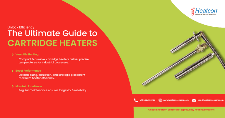 Cartridge heaters in industrial settings.