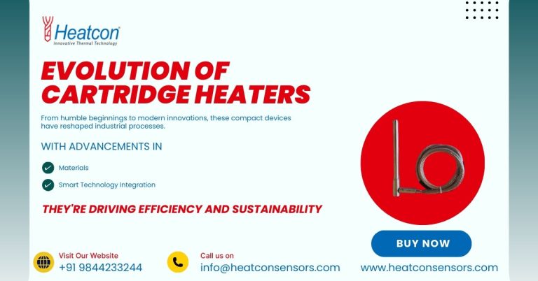 Evolution of cartridge heaters.