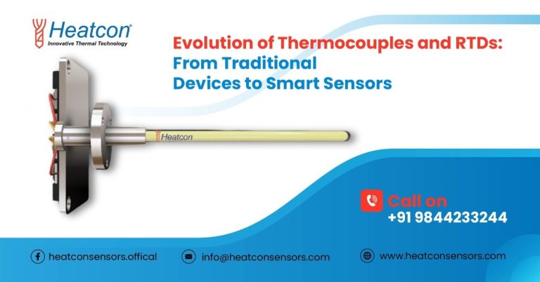 Evolution of thermocouples and RTDs.