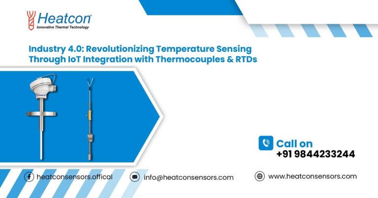 IoT integration with thermocouples and RTDs.