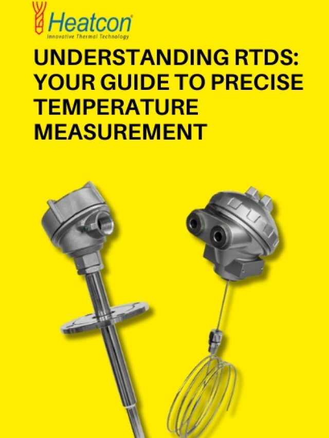 A variety of RTD sensors being used in different industrial settings