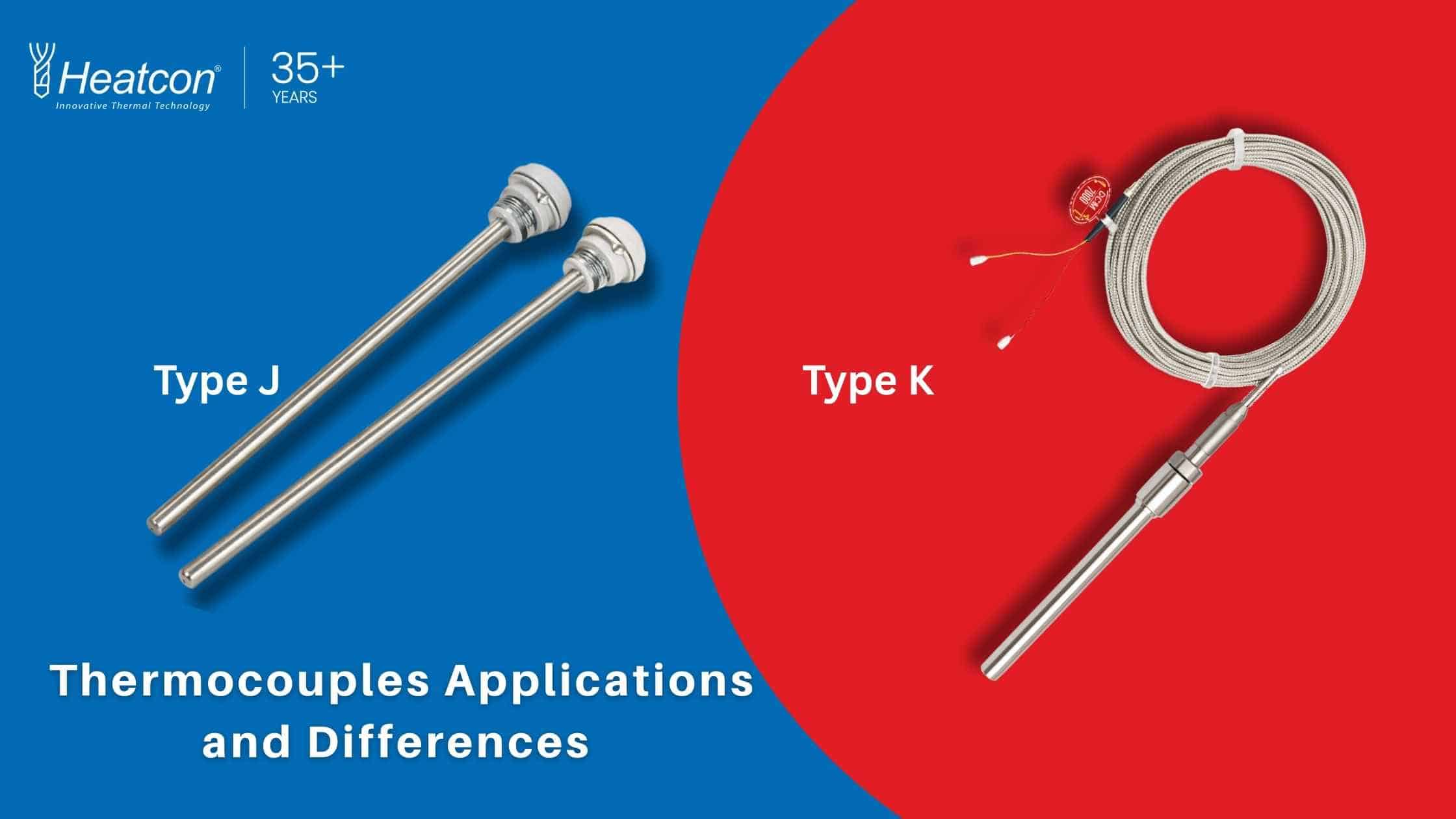 Type J vs type K