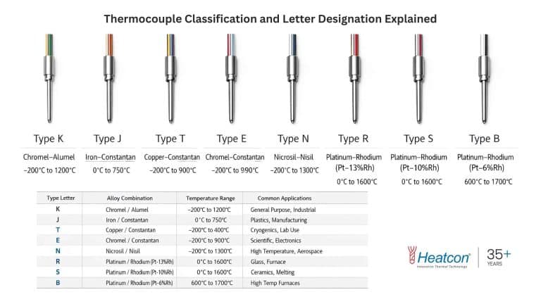 Thermocouple Classification