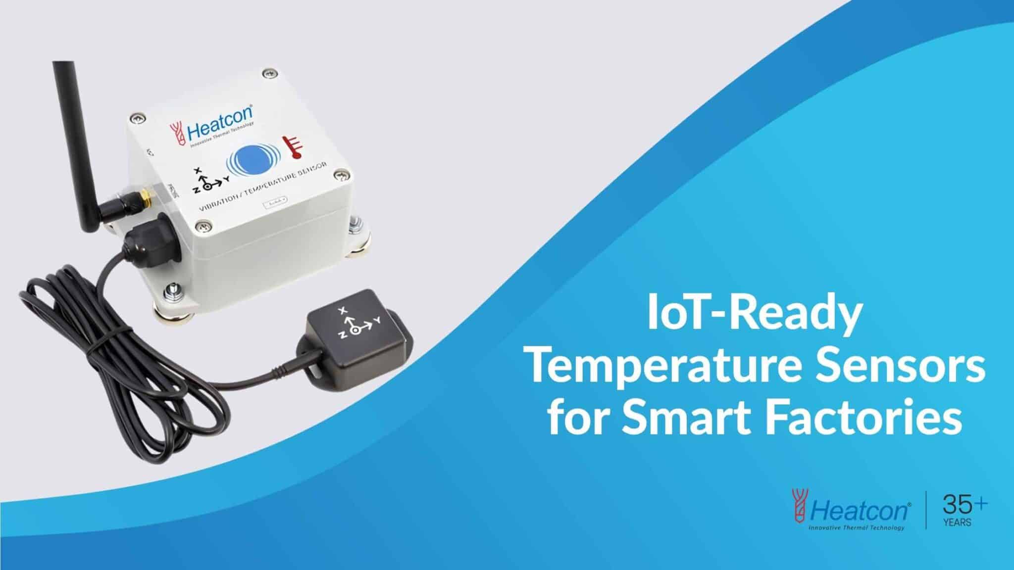 Temperature Sensor Advanced IoT Industrial Temperature Sensors | Heatcon Sensors