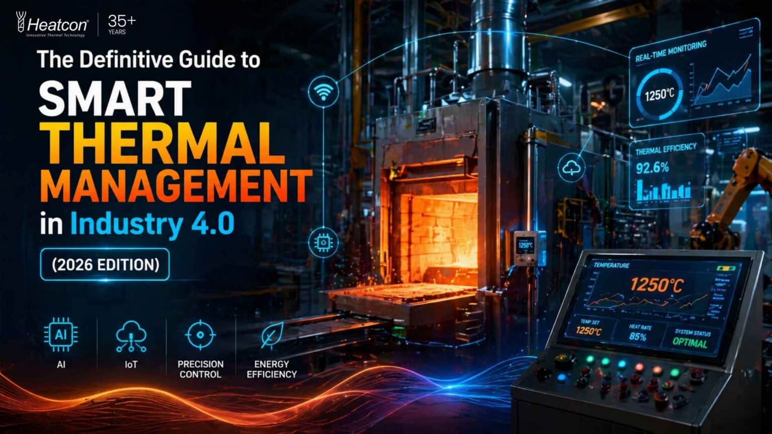 Industrial Temperature Control Systems Guide 2026 | Heatcon Sensors